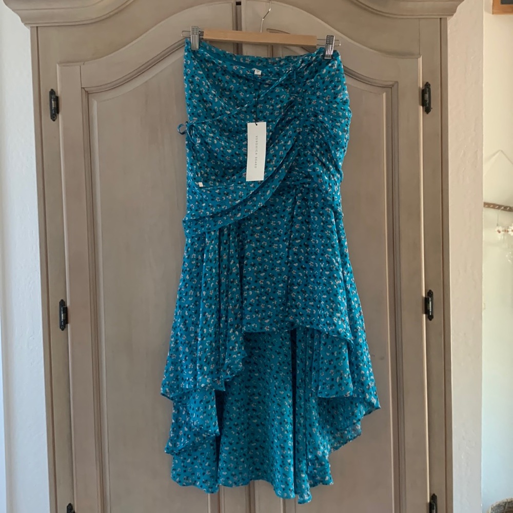 Veronica Beard Sevilla 0 Midi Skirt NWT